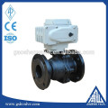 6 inch Cast Steel Flanged motorized Floating Ball Valve